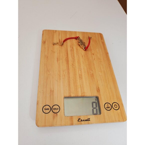 Jewelry red cord with a gold plated charm, cord bracelet with hamsa hand pendant - Picture 10 of 10